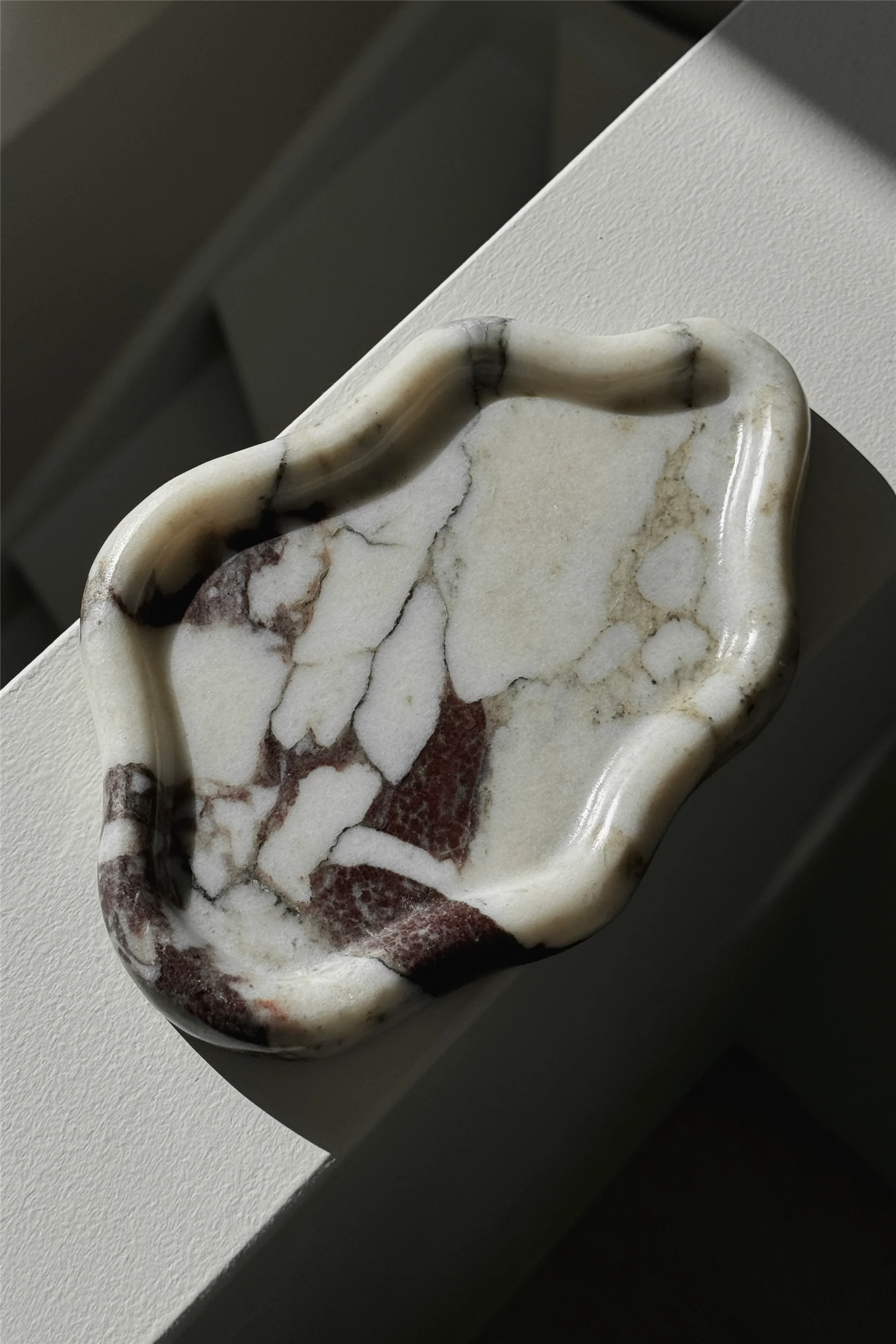 Viola Marble Tray Dekor